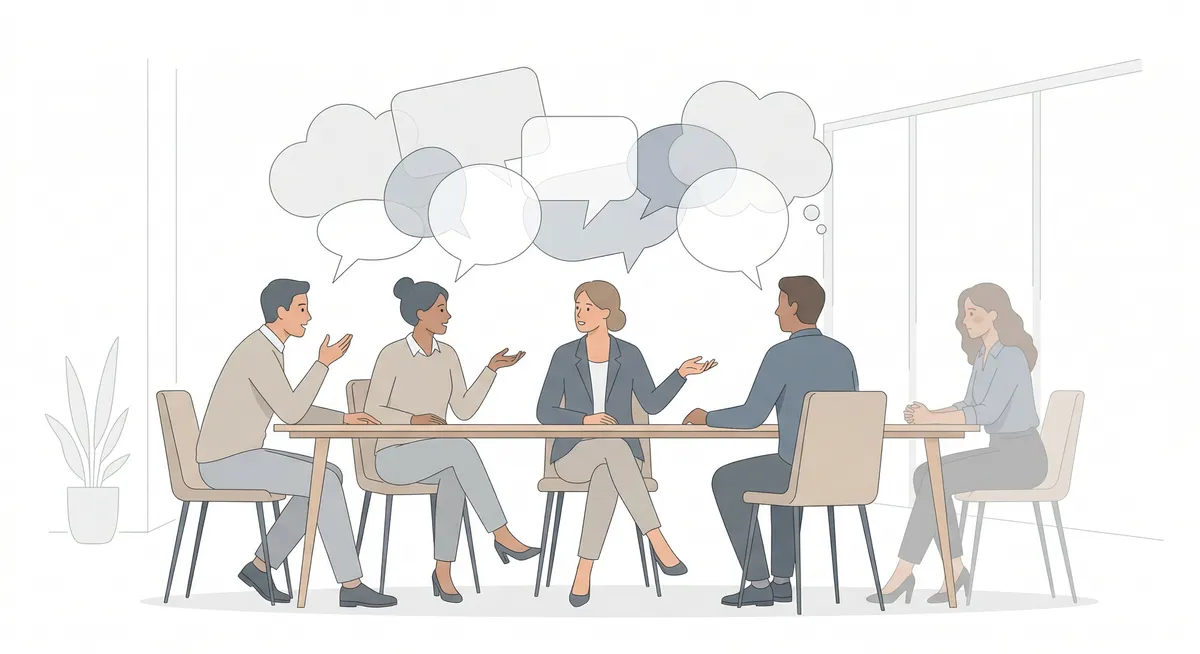 表面熱鬧的會議，不等於真正的參與。當每個人都在說話，關鍵聲音反而消失了。