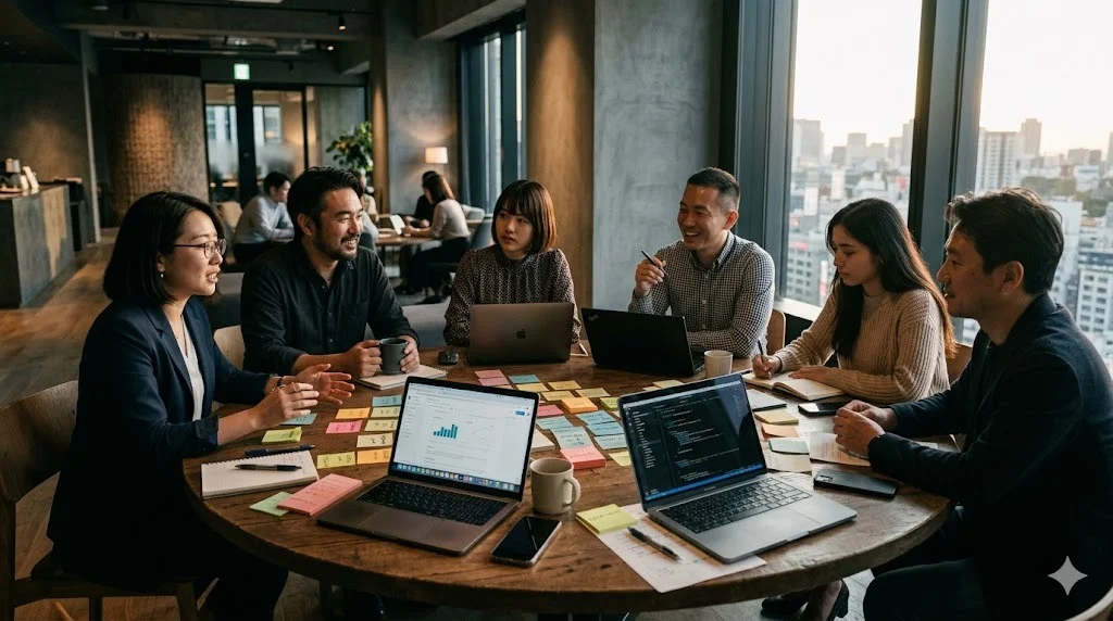 沒有誰坐在主位。最好的架構,出自於自組織的團隊。