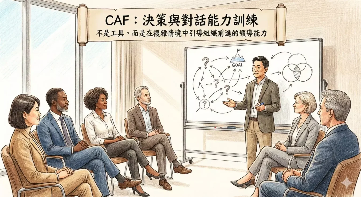 CAF:決策與能力對話訓練