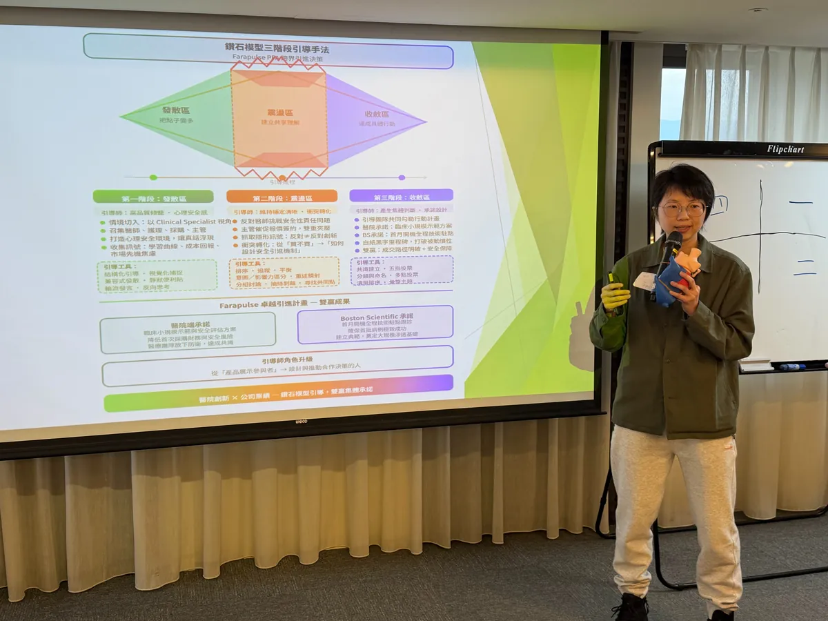 學員試教鑽石模型