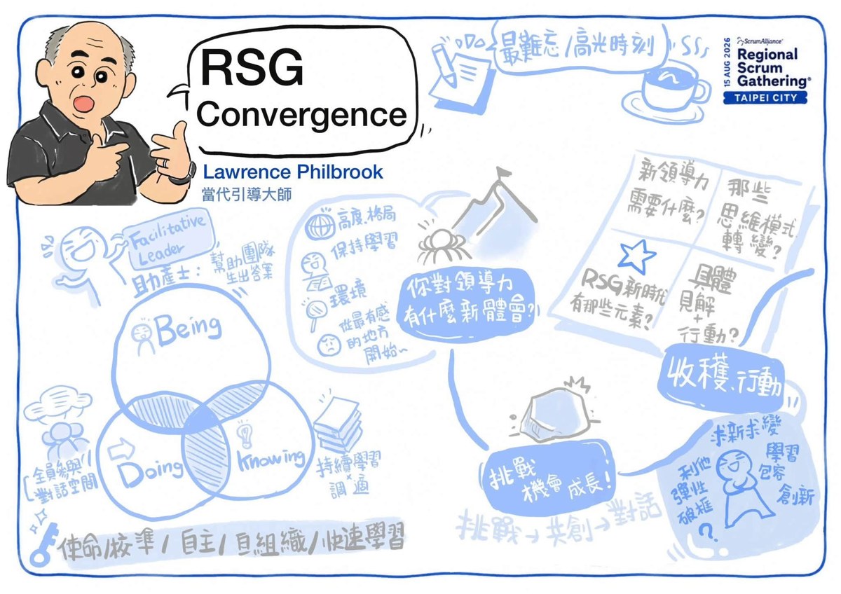 Larry 在 C 軌現場與在地引導夥伴協作