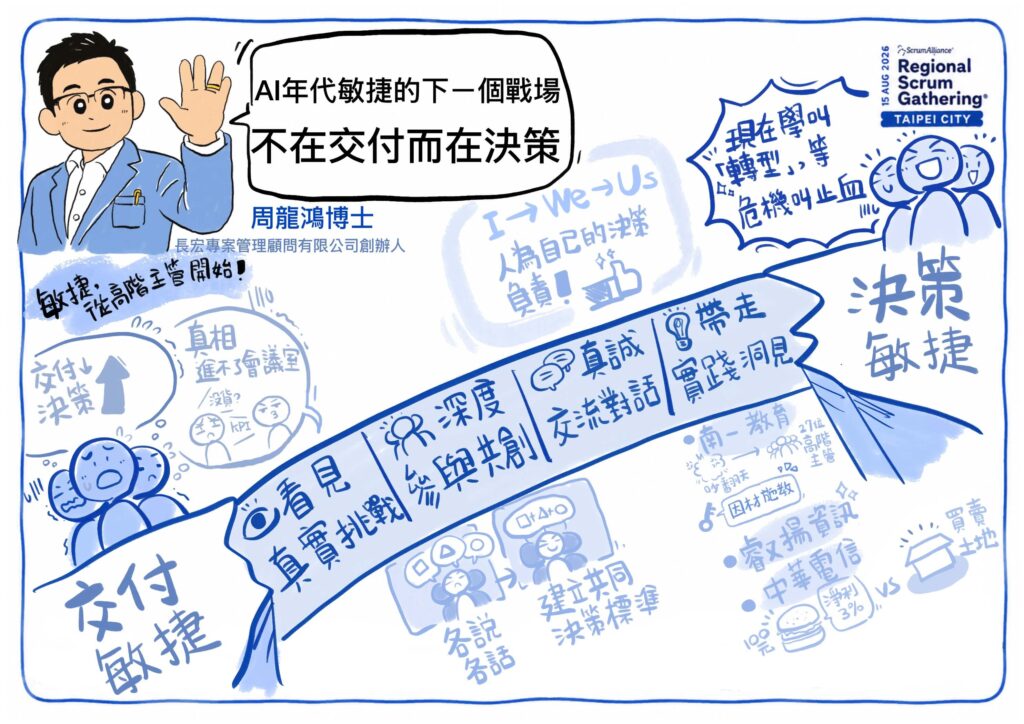 周龍鴻博士開場定錨