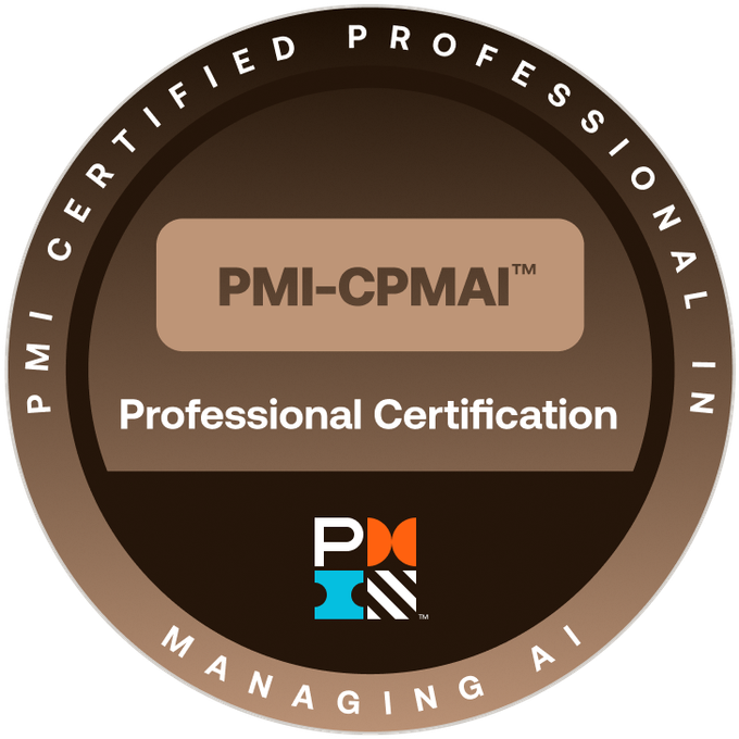 PMI-CPMAI 專業認證徽章